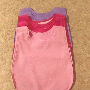 Parents Choice Bibs Water Resistant Velcro 6pk